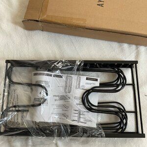 NIB black Pot Rack Organizers 8 Tiers Pots and Pans Organizer Kitchen Storage